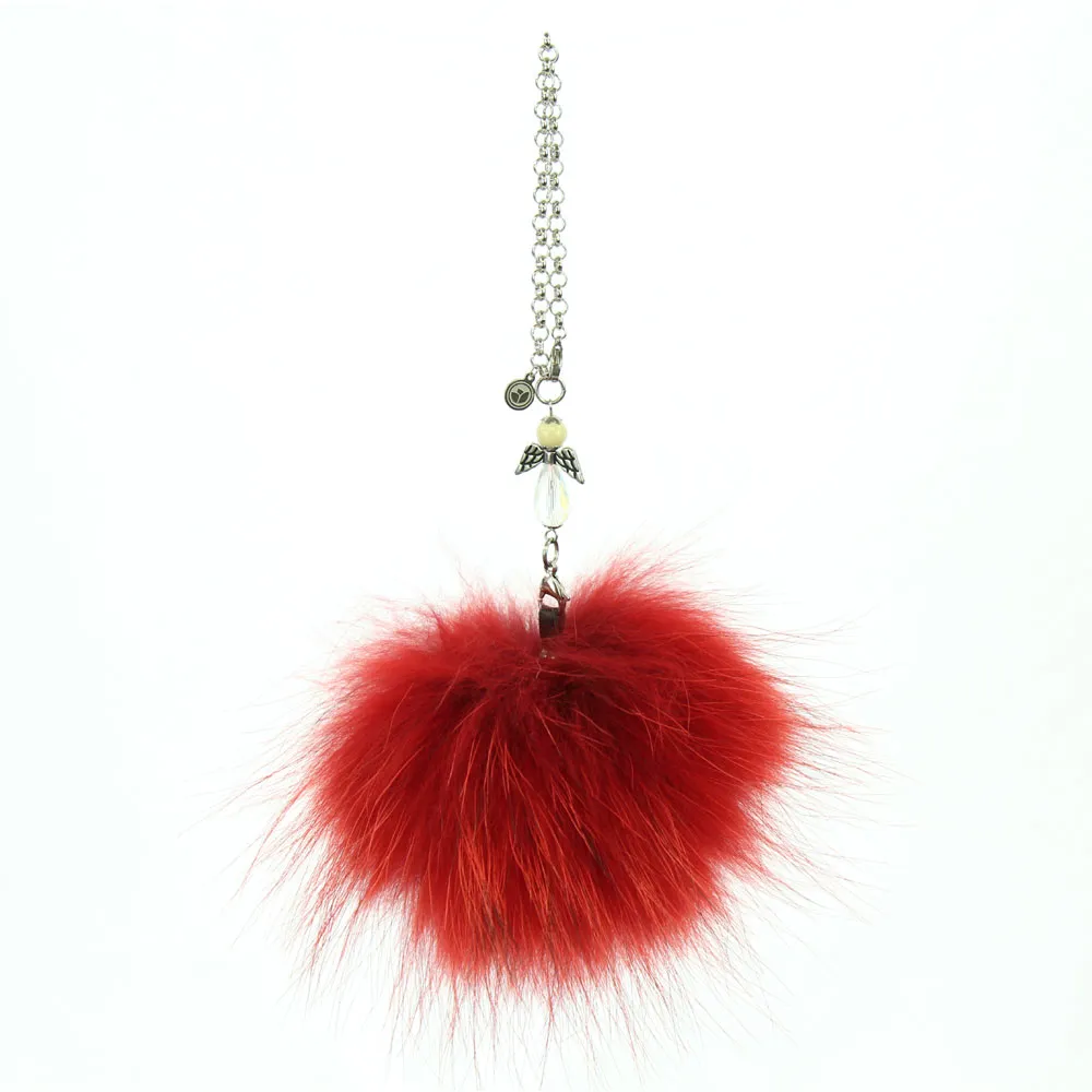 Fourrures Grenier | Flocon d’ange – Chaîne «porte clés» décorative